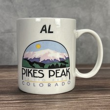 Vintage Pikes Peak Coffee Mug Colorado Al USA Made Coffee Tea Cup