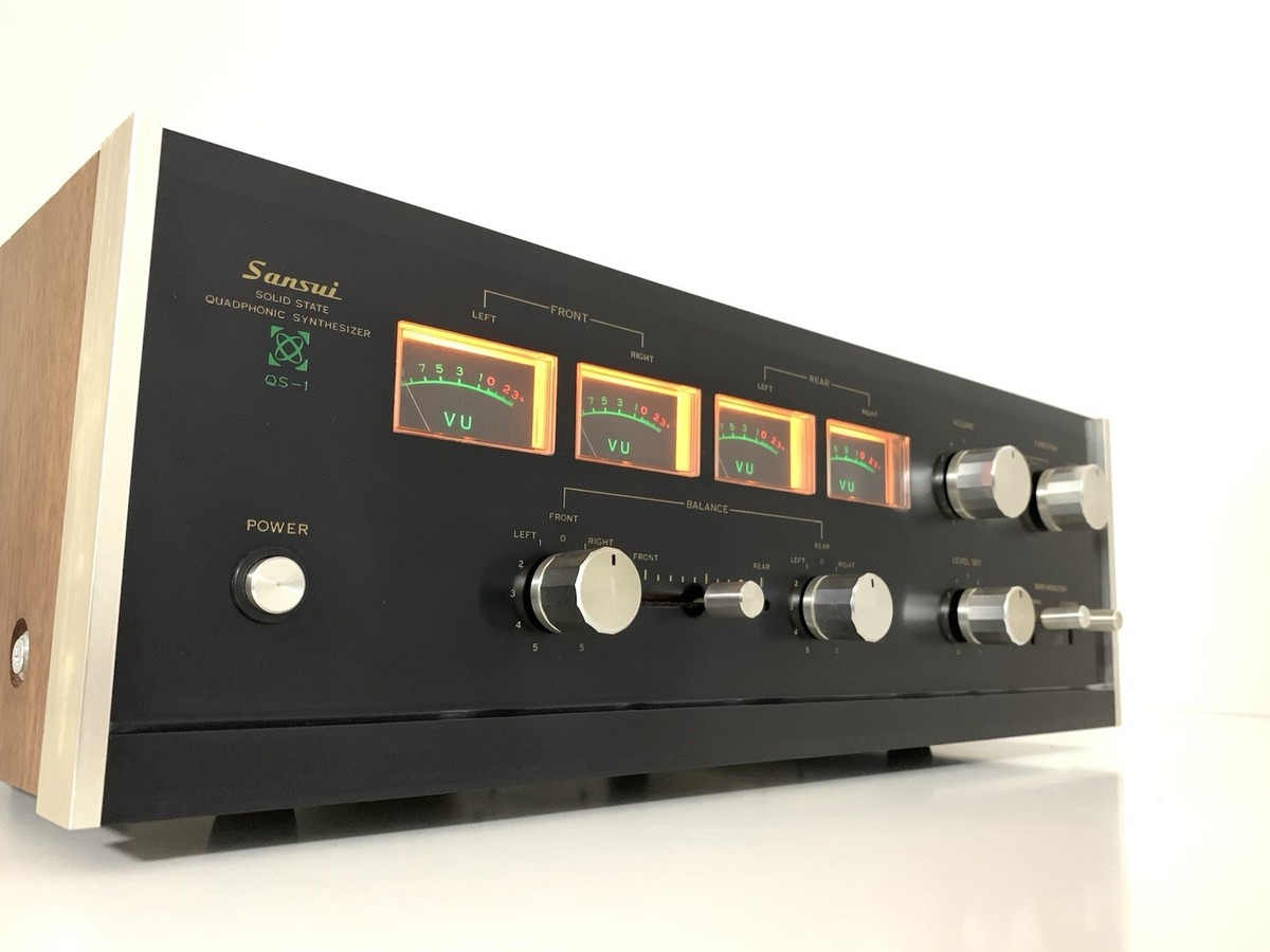 SANSUI QS 1 Synthesizer Quadraphonic Decoder Pre Amplifier 4Ch