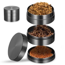 Metal Herb Grinder, Manual Spice Grinder Herbal Grinders, Hand Gray 