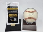 DWIGHT DOC GOODEN signed ONL baseball JSA COA METS YANKEES