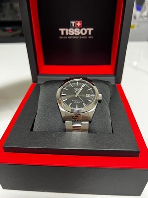 TISSOT POWERMATIC80 Mechanical Automatic Black Dial Unisex Wristwatch