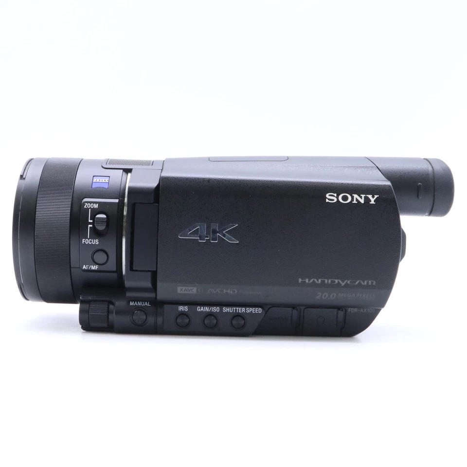 SONY FDR-AX100 (AX-100E) NTSC/PAL Video Handycam Camcorder [Near Mint] #6547 - Image 4 of 4