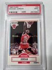 1990-91 Fleer - Michael Jordan #26 Black Line PSA 9 Mint