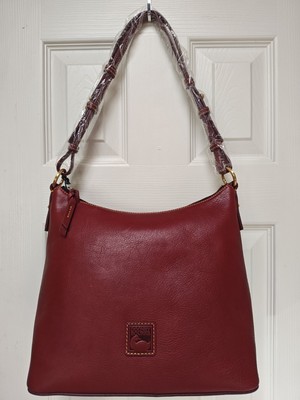 Dooney & Bourke Florentine Hobo Shoulder Bag Bordeaux