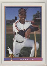 1991 Bowman Alex Cole #64 0t3
