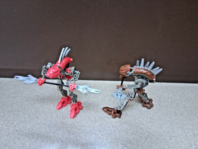 LEGO Bionicle Rahkshi Complete Set With Kraata 8587 8588 8589 8590 8591 8592
