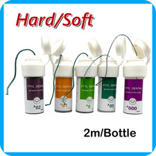 2m/Bottle Dental Gingival Retraction Knitted Cord Packing Hard/Soft Size