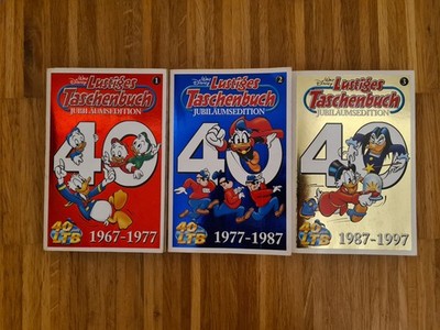 3x LTB | Jubiläum 40 Jahre | Donald Duck & Mickey Mouse Comics