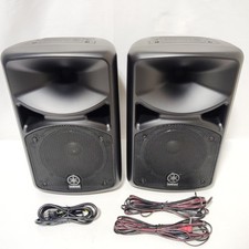 Yamaha STAGEPAS 400i Portable PA System Powered Speaker Pair.s