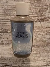 bath and body works frosted coconut snowball shower gel 10oz new
