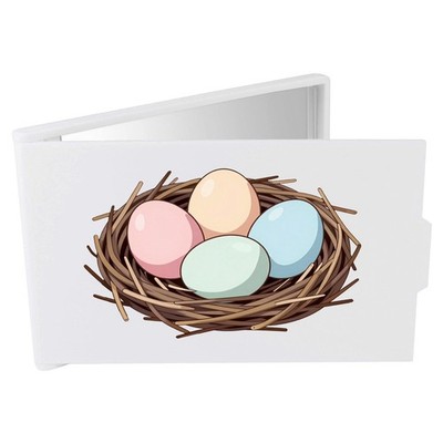 Kompakt-/Reise-/Taschenschminkspiegel ''Nest mit Ostereiern'' (CM00055713)