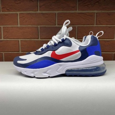 CZ5582-100 Nike Air Max 270 React Weiss University Red GS Kinder Turnschuhe