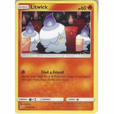 27/236 Litwick Common: Pokemon Trading Card Game SM-11 Unified Minds