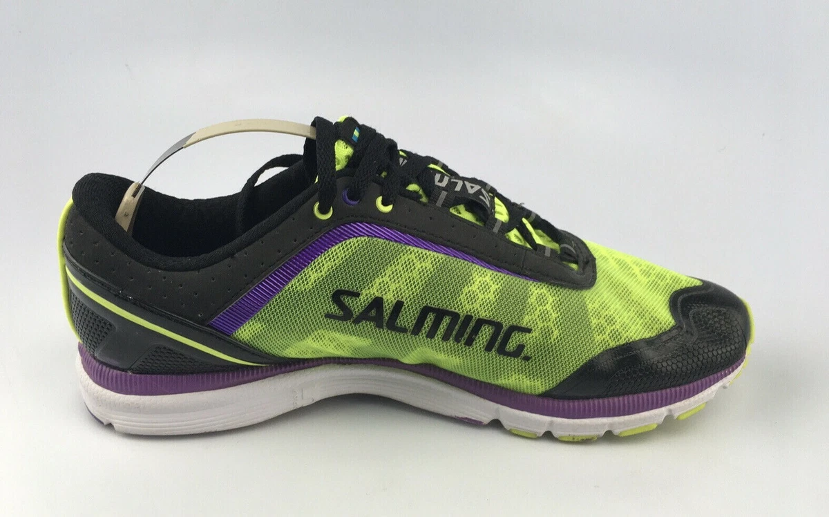Salming Speed S1 Running Walking shoes Sz 7.5 US EUR 38 2 3 Black Purple Green