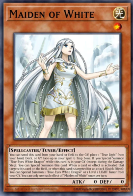 Maiden of White - SDWD-EN041 - Secret Rare 1st Edition NM - Yu-Gi