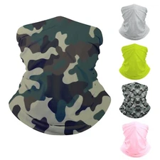 Chocho Neck Gaiter Face Mask Cloth Washable Bandana Sun Dust Balaclava
