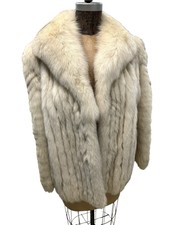 Vintage Saga Blue Fox Fur Coat Medium