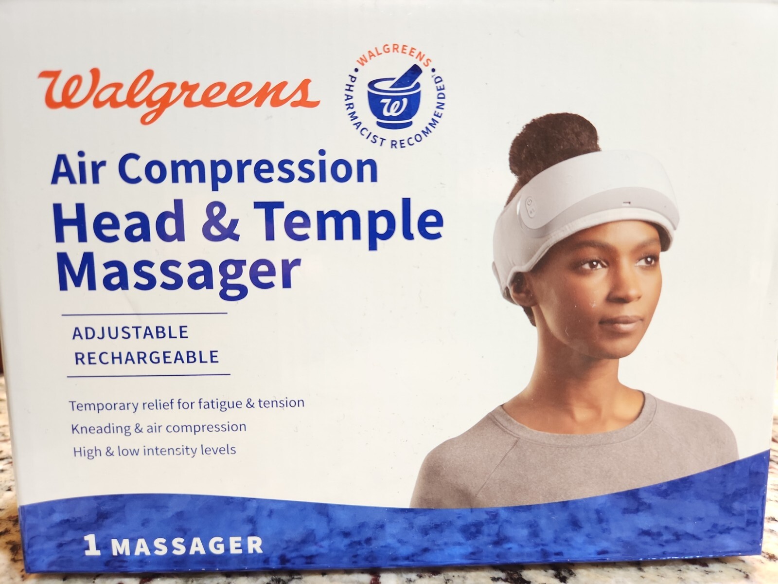 Walgreens Air Compression Head And Temple Massager 509537