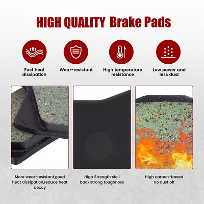 Front & Rear Brake Pads Polaris Rzr Xp 900 Efi (2011-13) Rzr 900 (2014) - New For Sale In Spring - Foto 11