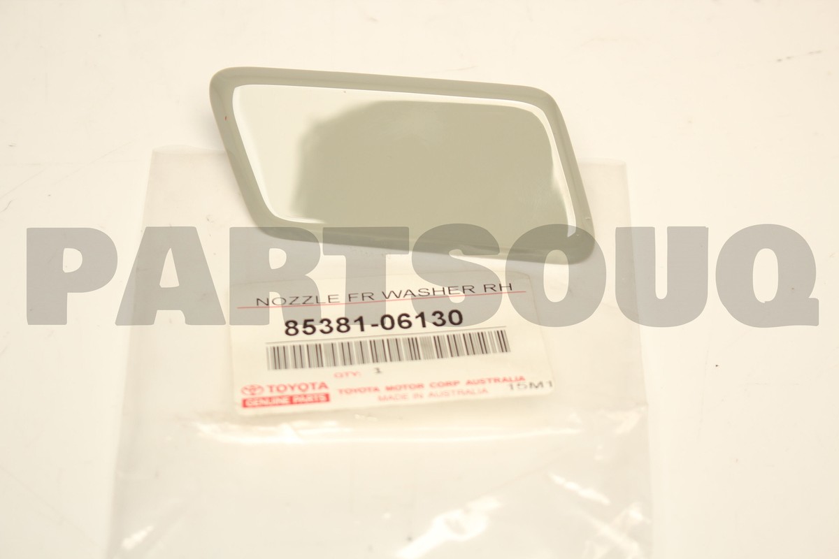 8538106130 Genuine Toyota NOZZLE SUB-ASSY, TYPE1 H/LAMP WASHER, RH