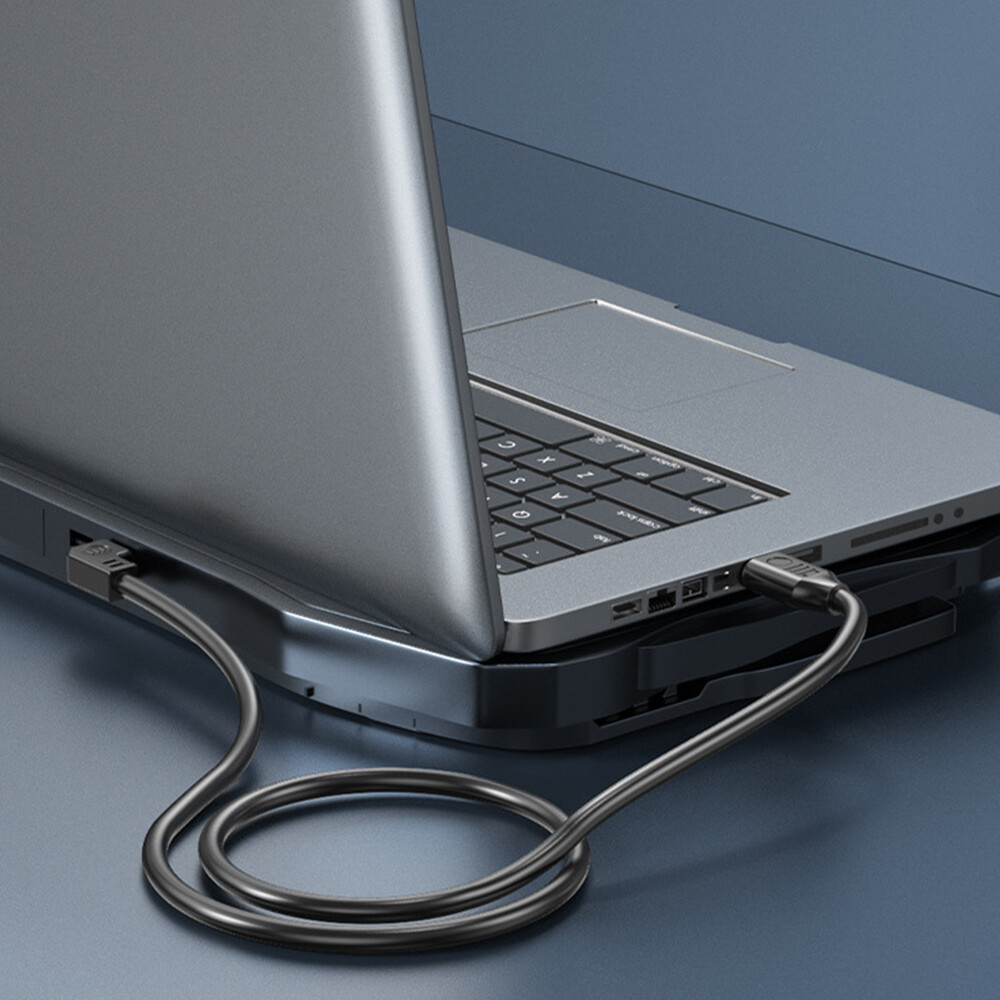 USB 3.0 90 Degree Male to Male Adapter Cable 1m Data Sync Extension