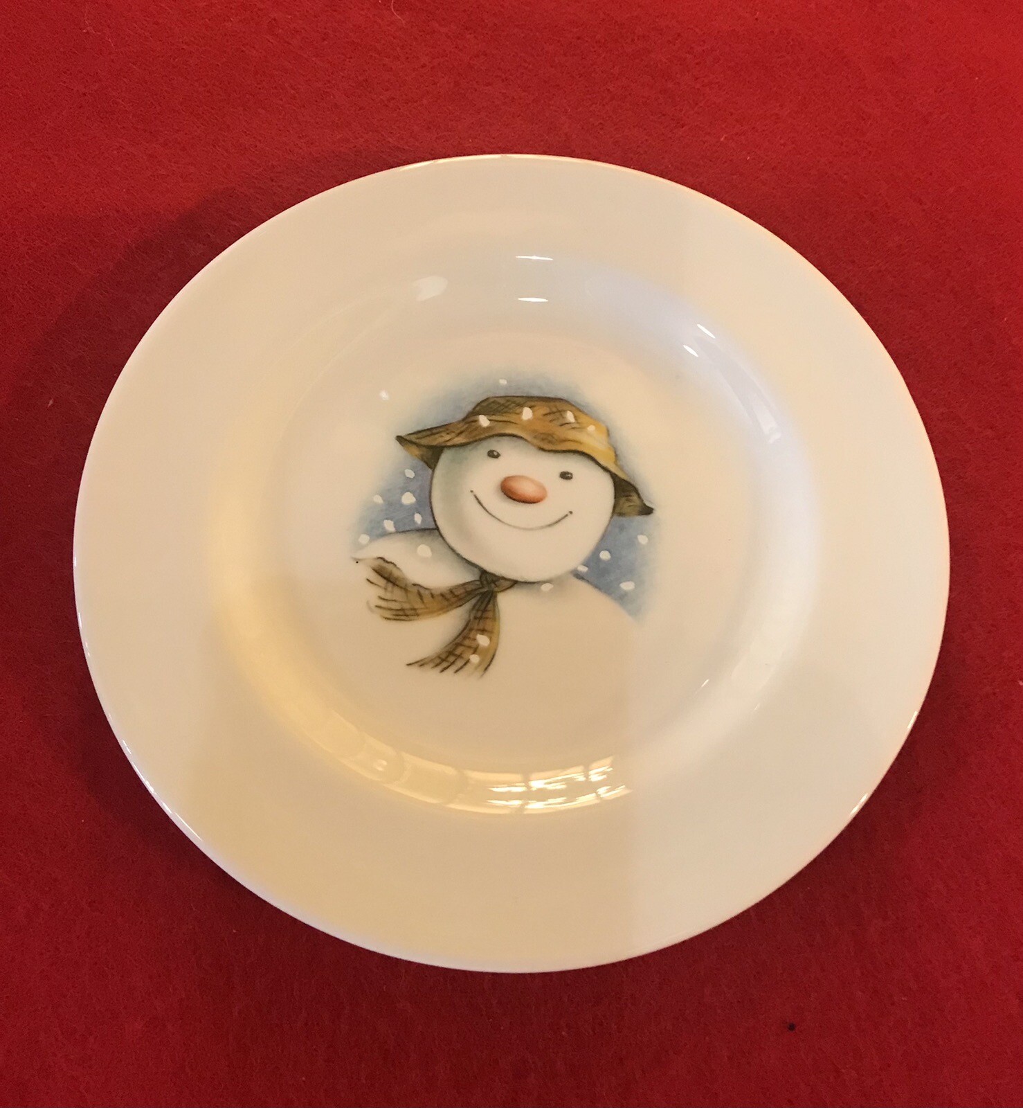 Royal Doulton Snowman Bowl and Plate eBay