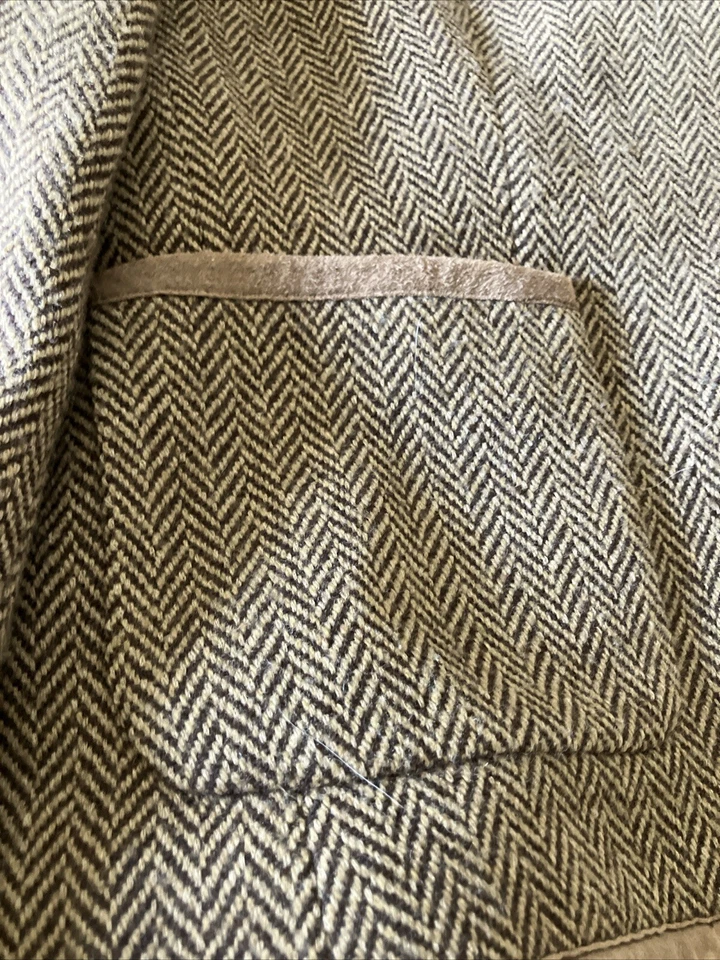 Ralph Lauren Vintage Tweed Ecuestre Lote De 2 Chaqueta Colegial/Blazer Talla 16 Foto 3 de 4