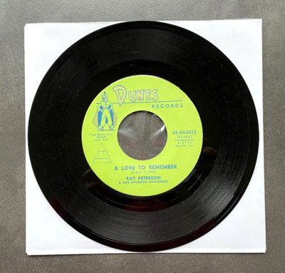 7'' Ray Peterson - A Love To Remember / I'm Not Jimmy - US Dunes