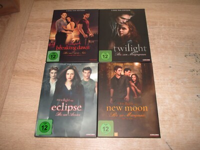 8 DVD Sammlung Twilight Die Twilight Saga Breaking Down ...