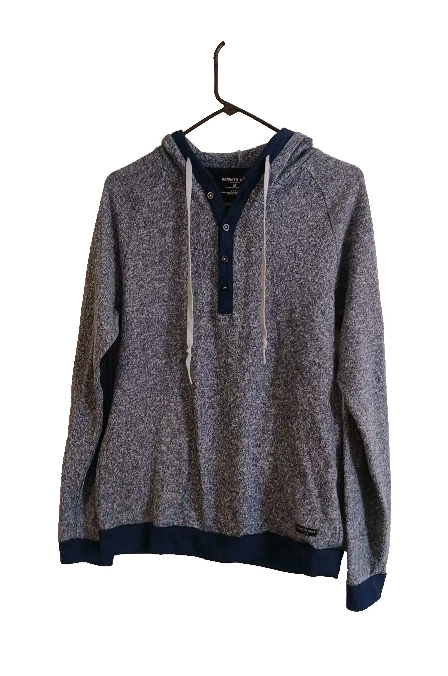 Kenneth Cole Henley Regular Size Sweaters for Men