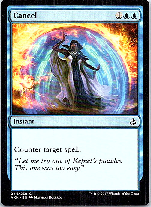Cancel Magic The Gathering Magic Origins Light Play