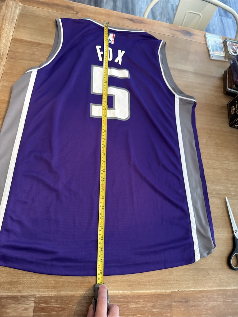 Fanatics NBA Sacramento Kings XL De'Aaron Fox #5 Jersey