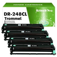 4X Trommel Sparset Compatible With Brother DR-248CL Schwarz, Cyan, Magenta, Gelb