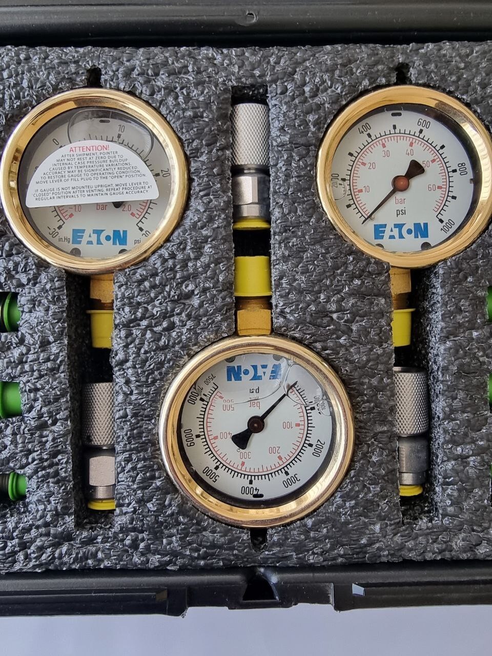 Eaton Weatherhead Pressure Gauge Kit FF14802 eBay