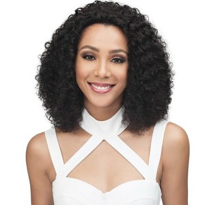 Bobbi Boss 100 Human Virgin Remy Hair Lace Front Curly Wig