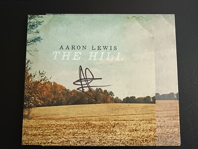 Aaron Lewis The Hill Clear Vinyl LP + SIGNED 12'' Art Card HANDSIGNIERT Staind