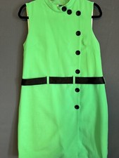 Gail McInnis Productions 70's Green Dress See measurements Small Flaw costume