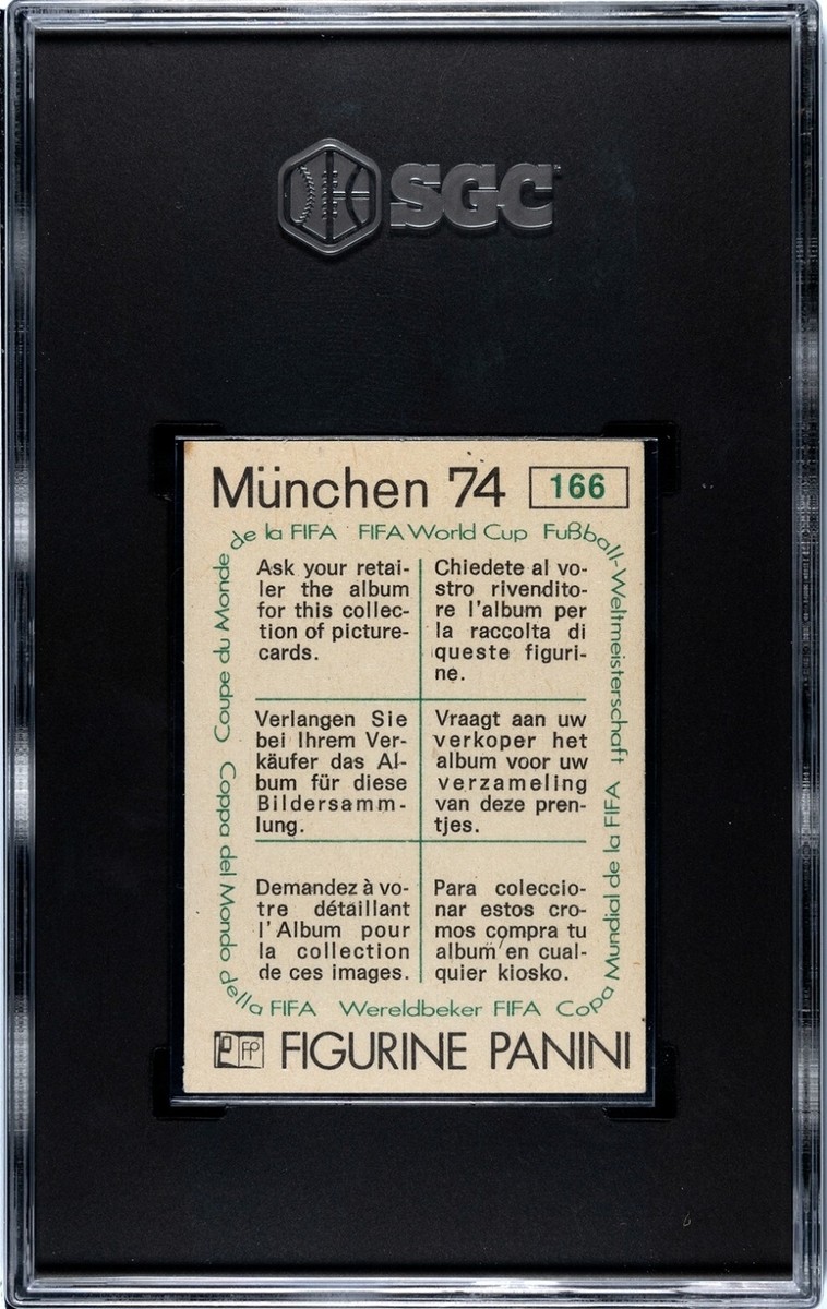 1974 Panini Munchen FIFA World Cup #166 Jairzinho Jair