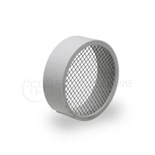 Raven PVC Termination Vent Stainless Steel Screen with Condensation Slot - 2"