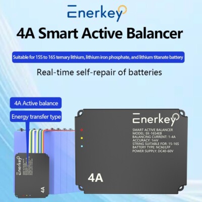 EnerKey 2-4A SmartActive Balancer 2S~16S Li-ion Lifepo4 LTO NCA