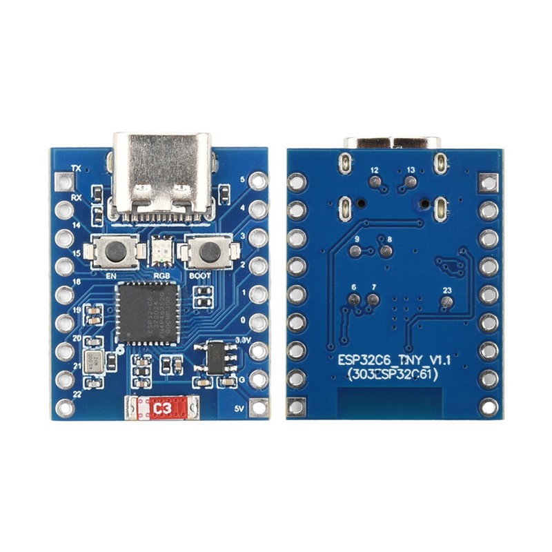 ESP32-C6 Tiny Mini Development Board ESP32-C6FH4 WIFI Bluetooth Module Type-C