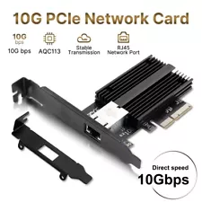 10GB RJ45 PCIe Network Adapter Marvell AQtion AQC113 Ethernet Adapter Controller
