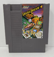 Vegas Dream - Nintendo (NES, 1985) Authentic, Clean, Tested