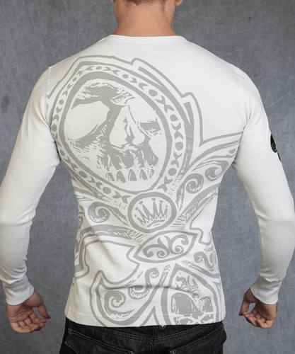 Rebel Spirit by Rebel Spirit Herren Thermo Shirt Langarm Vintage 0791 - Bild 2 von 5