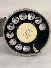 Vintage Butt Set Linesman Test Set Telephone Rotary Dial Phone Metal - 4627