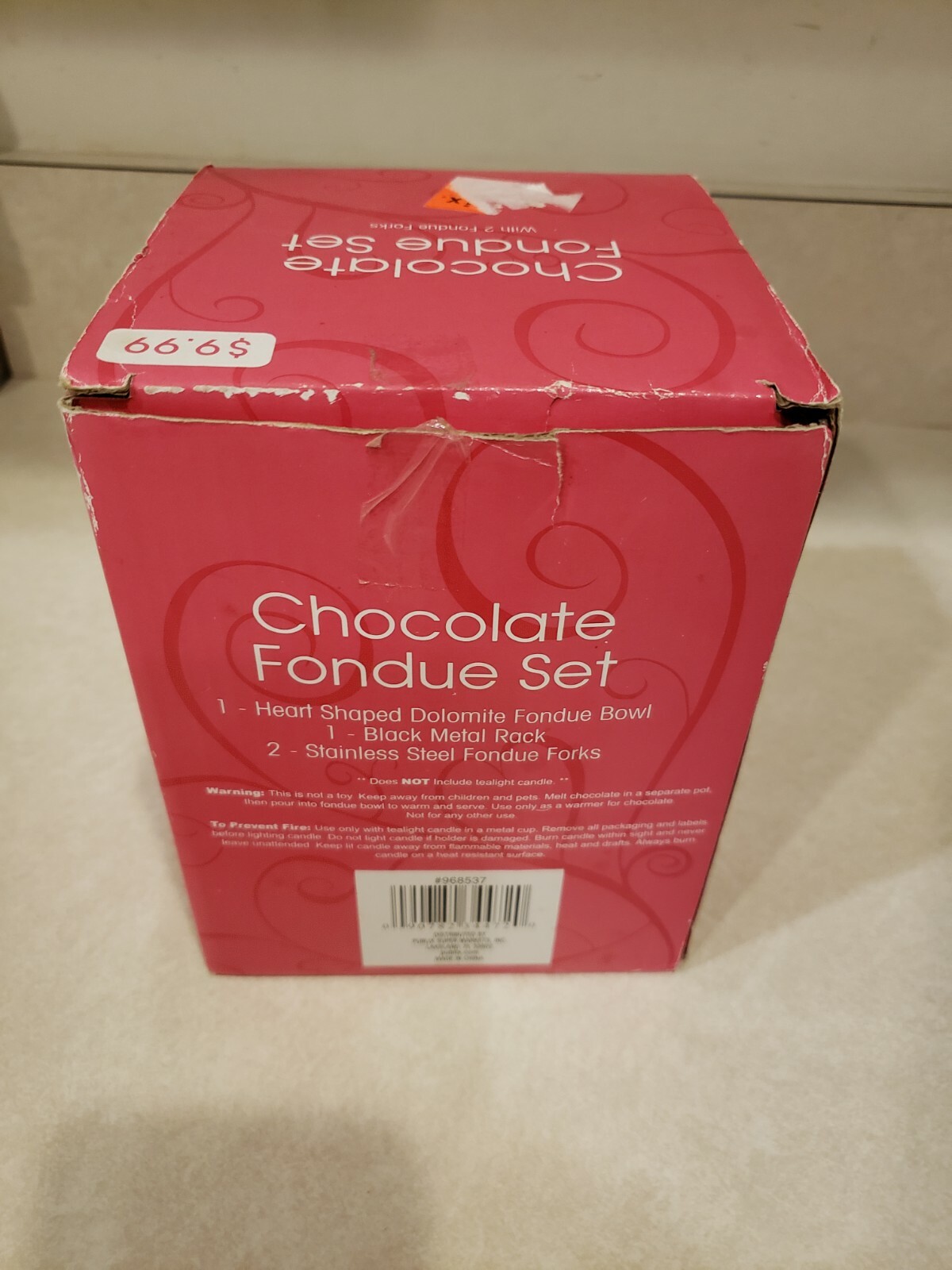 Chocolate Cheese Fondue Set Date Night