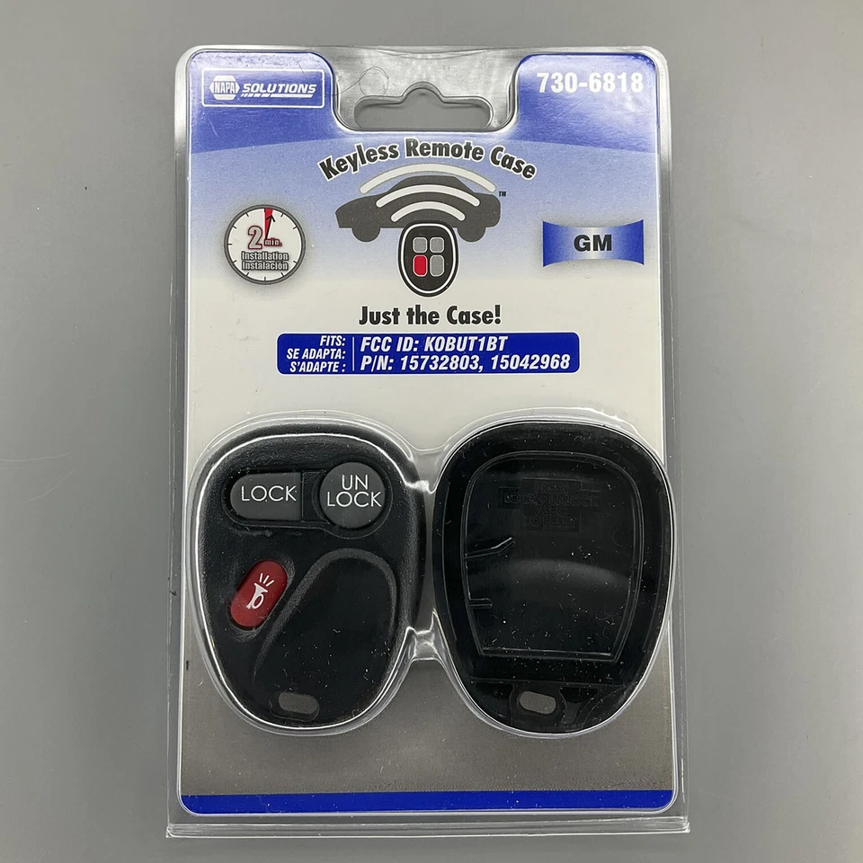 Carcasa transmisor remoto llavero sin llave solo para GMC C3500HD Jimmy Sonoma Foto 2 de 4