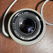 VTG RCA TV Camera Lens TC1849 ES 50mm 1:1.8 Made In Japan 216600 Camera TV Video