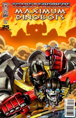 THE TRANSFORMERS MAXIMUM DINOBOTS #3 COVER B Marcelo Matere IDW PUBLISHING 2009