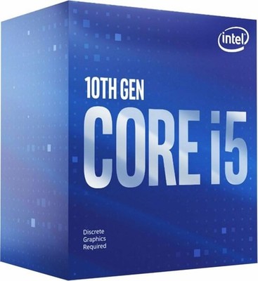 Intel i5-10400F, 6x 2.90GHz, Comet Lake-S, boxed CPU mit Kühler Sockel 1200